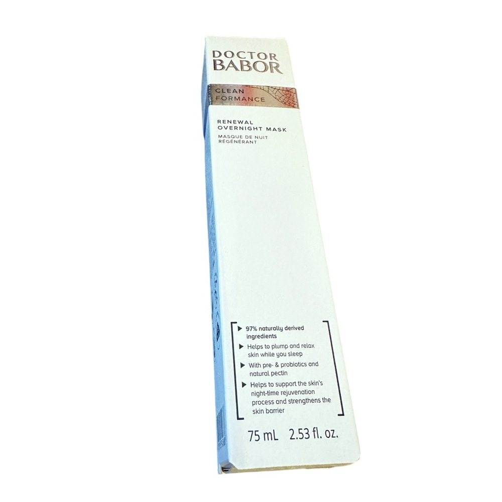 NWT BABOR SKINCARE Cleanformance Renewal Overnight Mask